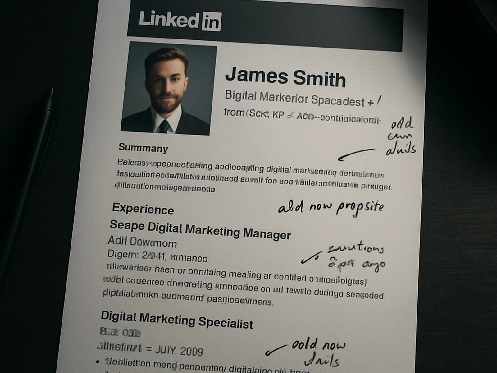 LinkedIn Profile & Content